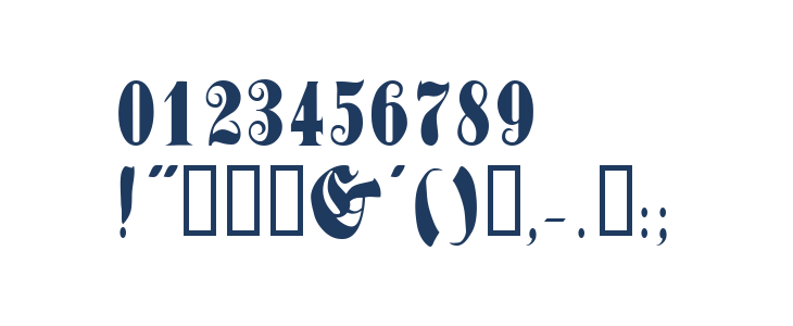 Fractur Other Characters