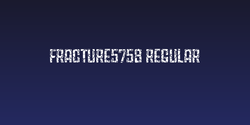 Fracture5758 Regular Social Header