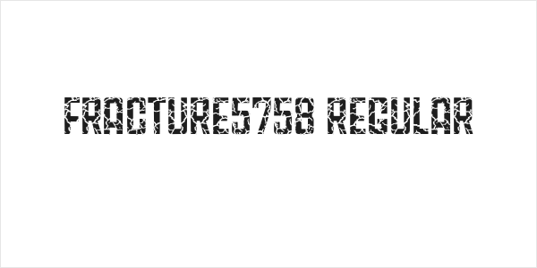 Fracture5758 Regular Logo