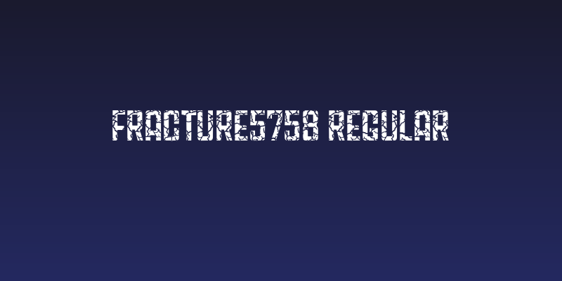 Fracture5758 Regular Social Header