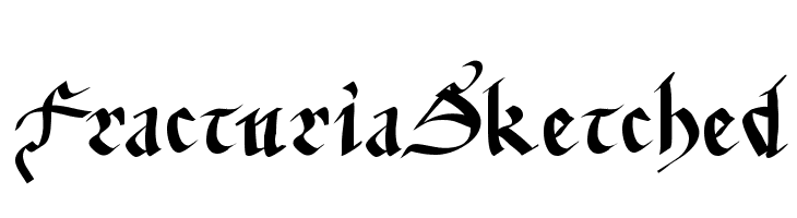 FracturiaSketched  免费字体下载