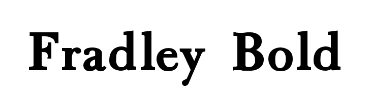Fradley Bold  Frei Schriftart Herunterladen