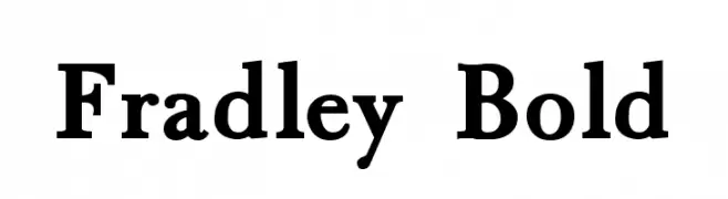 Fradley Bold  Fuentes Gratis Descargar