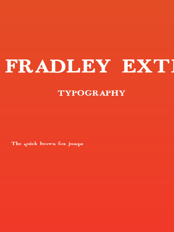 Fradley Extended Poster