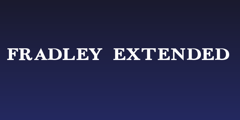 Fradley Extended Social Header