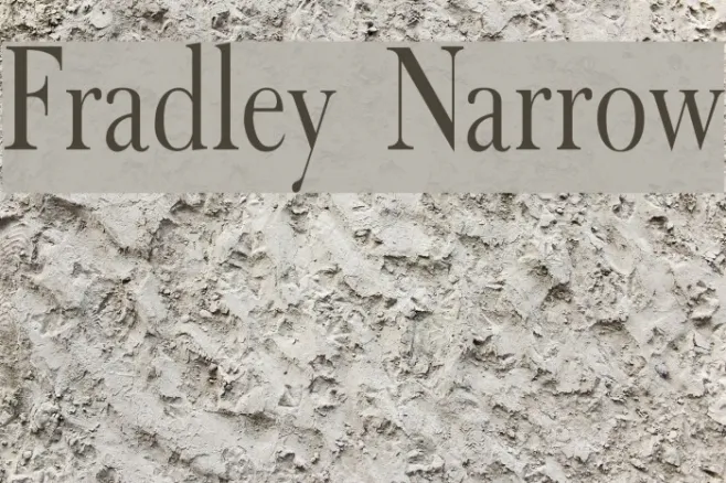 Fradley Narrow Example 1