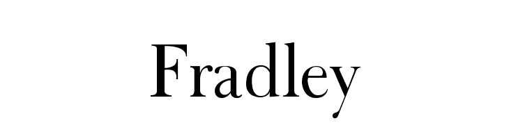 Fradley  Free Fonts Download