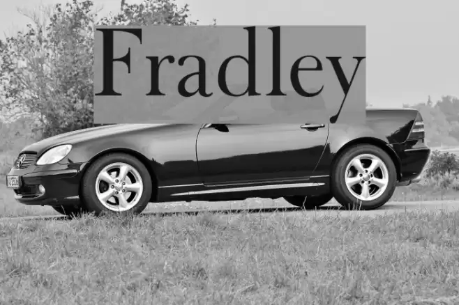 Fradley Font examples