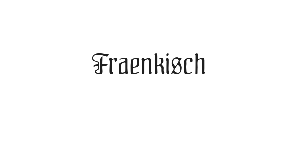 Fraenkisch Logo
