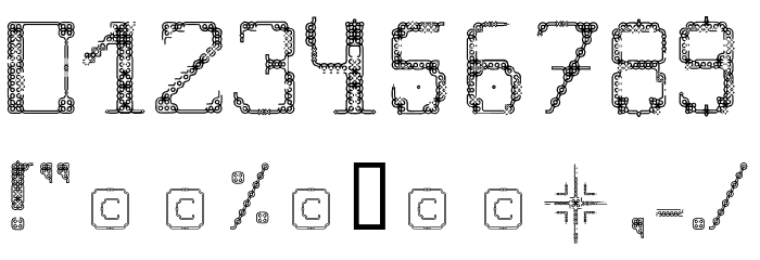 Fragile-Regular Font OTHER CHARS