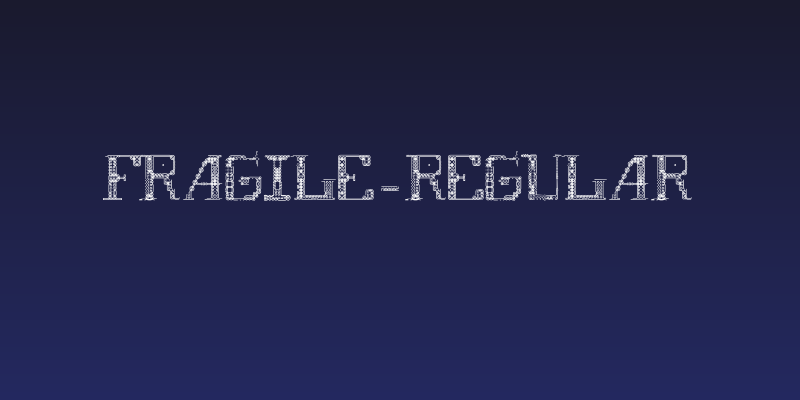 Fragile-Regular Social Header