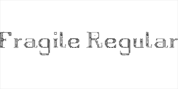 Fragile Regular Logo