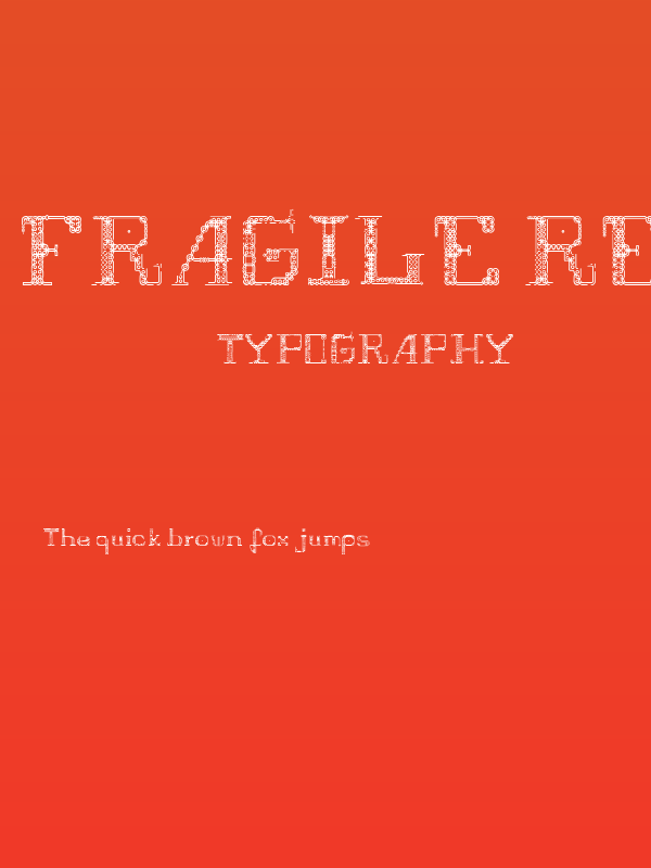 Fragile Regular Poster