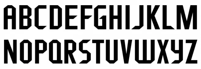 FragileBombers-Regular Polices MAJUSCULES