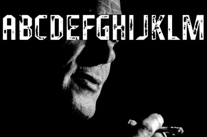 FragileBombersAttack-Regular Font examples