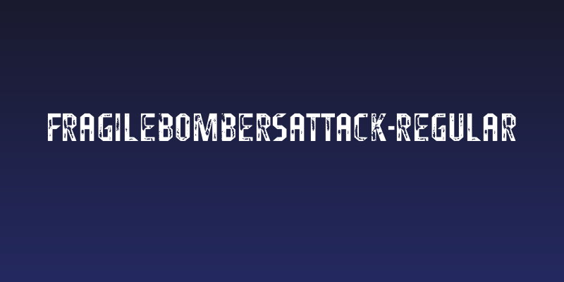 FragileBombersAttack-Regular Social Header