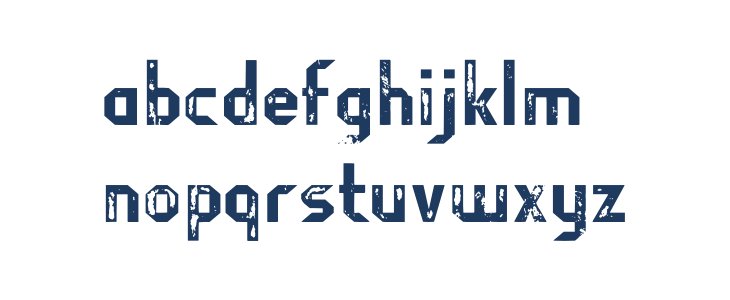 FragileBombersAttack-Regular Lowercase