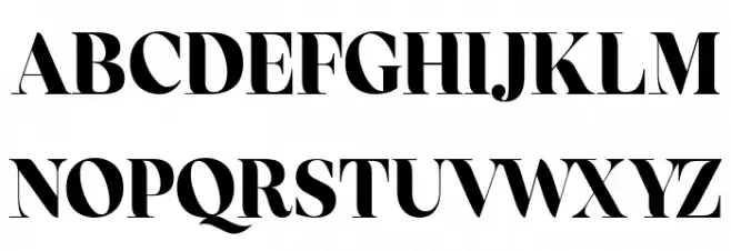 Fragille Reguler Schriftart Groß