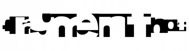 FragmentBO4  font caratteri gratis