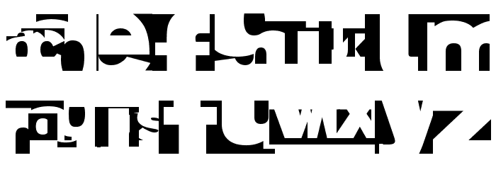 FragmentBO4 Font LOWERCASE