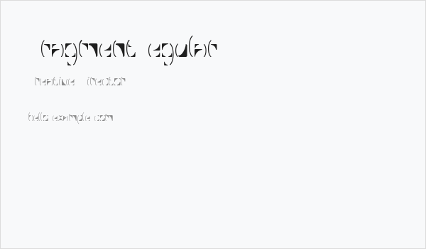 FragmentRegular Business Card