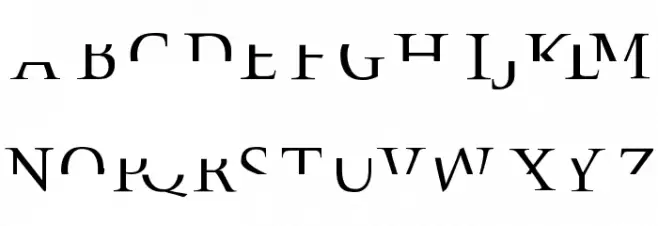 Fragmenta Schriftart Groß