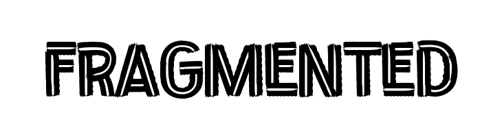Fragmented  नि: शुल्क फ़ॉन्ट्स डाउनलोड