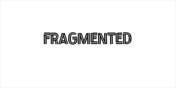 Fragmented Logo