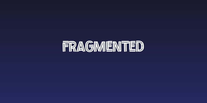 Fragmented Social Header