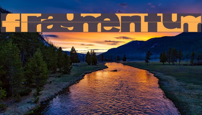 FragmentuM Font examples