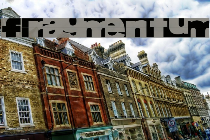 FragmentuM Font examples