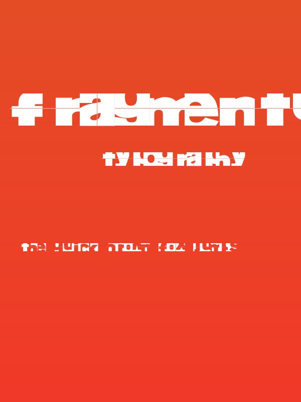 FragmentuM Poster