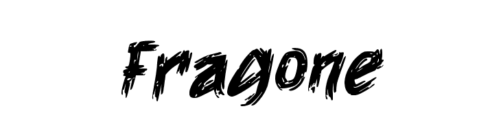 Fragone  font caratteri gratis