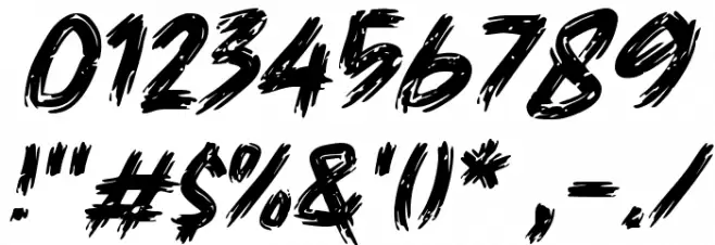 Fragone Font OTHER CHARS