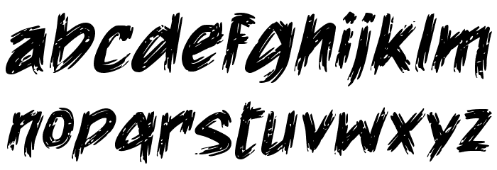Fragone Font LOWERCASE
