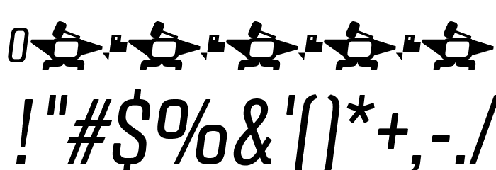 Fragua Light Italic Font OTHER CHARS