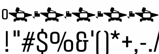 Fragua Light Font OTHER CHARS