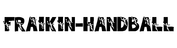 Fraikin-Handball  les polices de caractères gratuit tlcharger