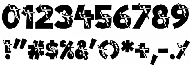Fraikin-Handball Font OTHER CHARS