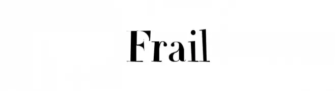 Frail  नि: शुल्क फ़ॉन्ट्स डाउनलोड