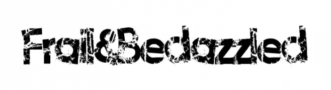 Frail&Bedazzled  Fuentes Gratis Descargar