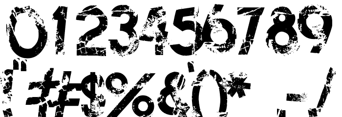 Frail&Bedazzled Font OTHER CHARS