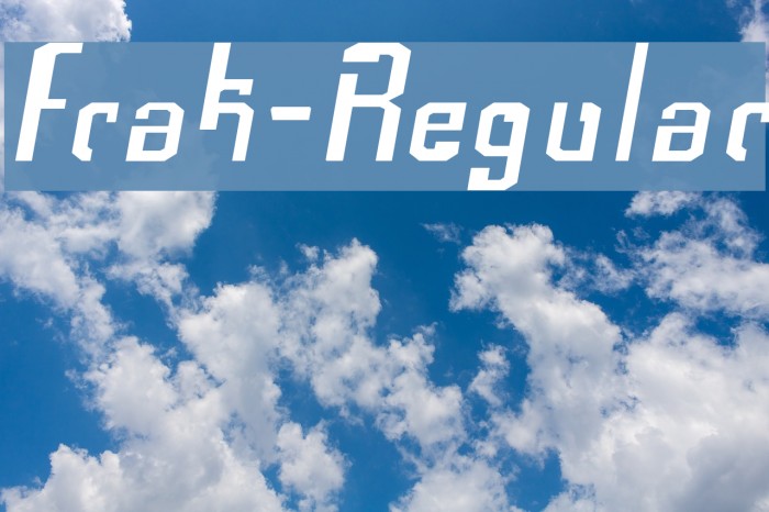 Frak-Regular Font examples