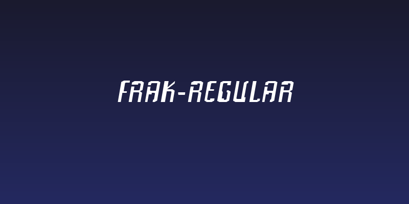 Frak-Regular Social Header