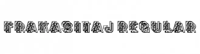 Frakasitaj Regular  font caratteri gratis
