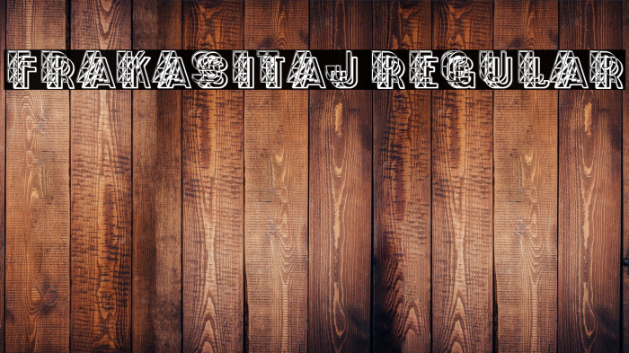 Frakasitaj Regular Example 3