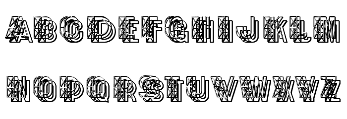 Frakasitaj Regular Font LOWERCASE