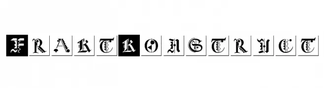 FraktKonstruct  Descarca Fonturi Gratis