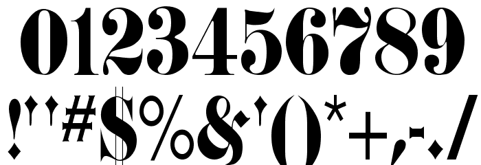 frakur traditional typeface examples