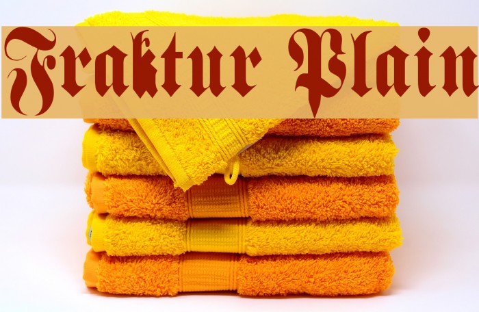 Fraktur Plain Example 3